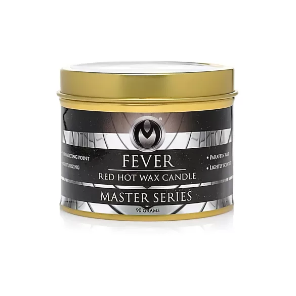XR Brands - Fever parafīna ķermeņa svece (sarkana, 120 g)