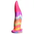 Creature Cocks dildo ar mēli, spīdošs silikons, 21 cm
