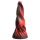 Creature Cocks silikona dildo ar skrūvētu formu 19cm sarkans