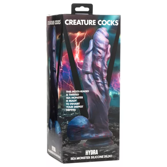 Creature Cocks Hydra - silikona dildo 27 cm violets
