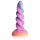 Creature Cocks Mēness Jātnieks - spīdošs vienradzis dildo (violets-rozā)