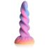 Creature Cocks Mēness Jātnieks - spīdošs vienradzis dildo (violets-rozā)