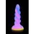 Creature Cocks Mēness Jātnieks - spīdošs vienradzis dildo (violets-rozā)