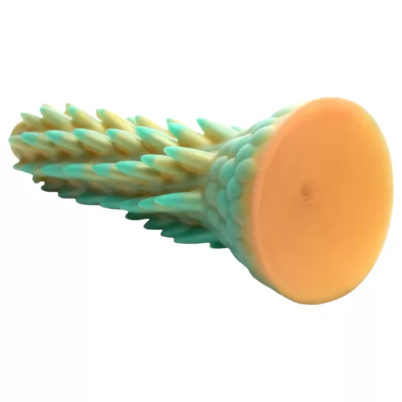 Creature Cocks Stegosaurus - silikona dildo 20cm zaļš