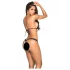 Mapalé - trīsstūra bikini augšdaļa melna - M/L