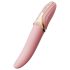 Zalo Eve - uzlādējams, sildošs rotējošs vibrators (rozā)