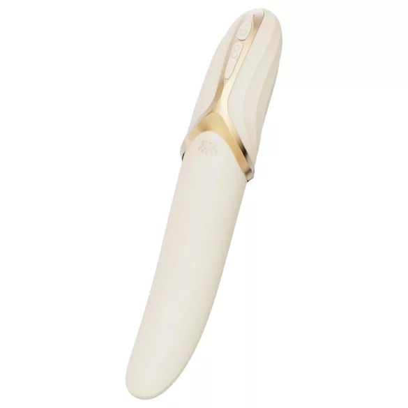 Zalo Eve - uzlādējams rotējošs vibrators ar sildīšanu balts