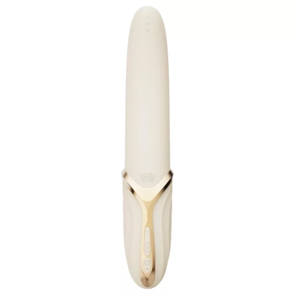 Zalo Eve - uzlādējams rotējošs vibrators ar sildīšanu balts