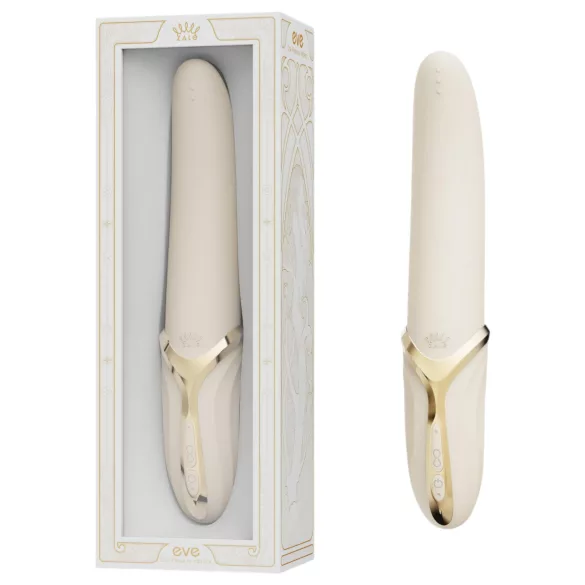 Zalo Eve - uzlādējams rotējošs vibrators ar sildīšanu balts