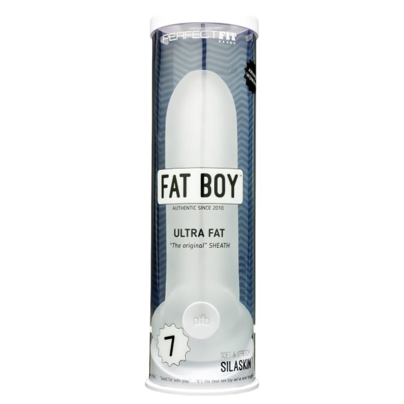 Fat Boy Original Ultra Fat - dzimumlocekļa uzmava 19cm balta