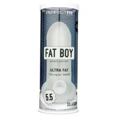   Perfect Fit - Fat Boy Original Ultra Fat - dzimumlocekļa uzmava (15 cm, balta)