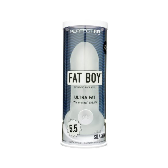 Fat Boy Original Ultra Fat - dzimumlocekļa uzmava 15 cm balta