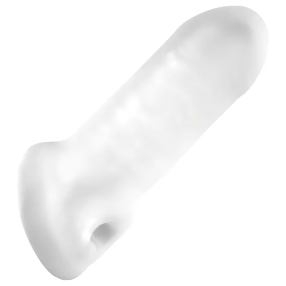 Perfect Fit - Fat Boy Original Ultra Fat - dzimumlocekļa uzmava (15 cm, balta)