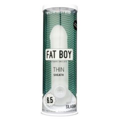 Fat Boy Thin - dzimumlocekļa uzmava 17 cm balta