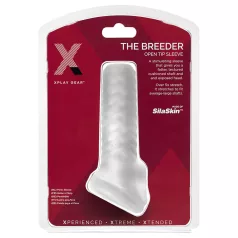 Perfect Fit Breeder - atvērts penisā apvalks balts