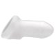 Fat Boy Thin - Dzimumlocekļa apvalks (10 cm) - balts