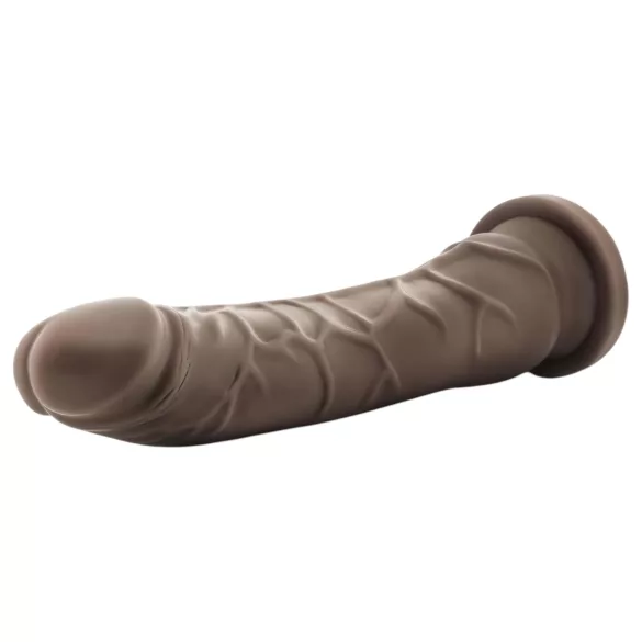 Dr. Skin reālistisks dildo ar stiprinājumu brūns 20,5cm
