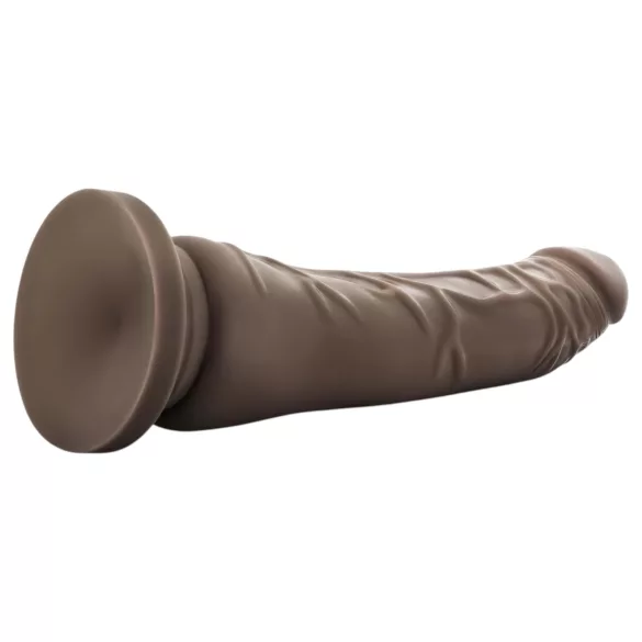 Dr. Skin reālistisks dildo ar stiprinājumu brūns 20,5cm