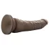 Dr. Skin reālistisks dildo ar stiprinājumu brūns 20,5cm