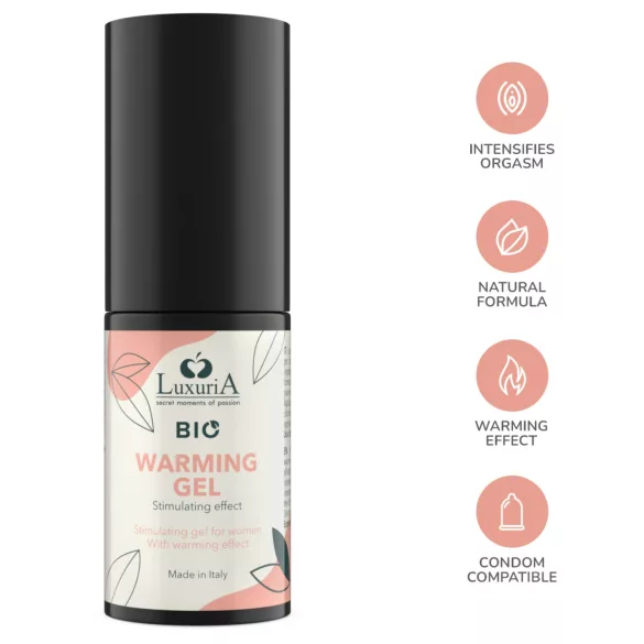 Intimateline Luxuria BIO - sildošs uzbudinošs gēls sievietēm (30 ml)