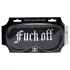 Ouch! - satīna acu maska ar uzrakstu “Fuck Off” (melna)