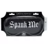 Ouch! - satīna acu maska ar uzrakstu “Spank Me” (melna)