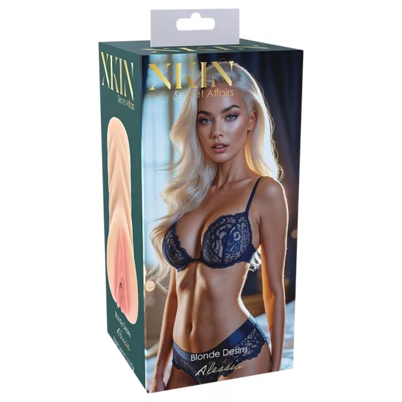 XKIN Desire Alessia - realistisks mākslīgās vagīnas masturbators (dabisks)