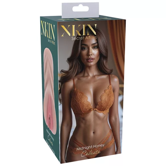 XKIN Honey Celeste - realistisks mākslīgās vagīnas masturbators (dabisks)