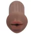 XKIN - mākslīgā mute masturbators - S (tumši dabiska krāsa)