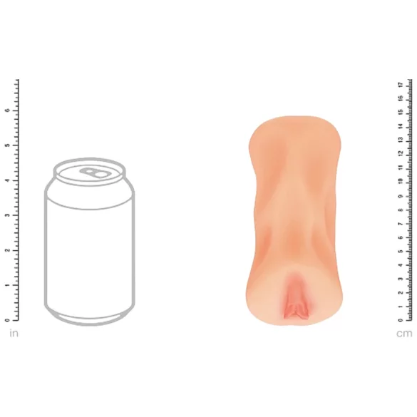XKIN Bartender Sasha Slippernip - reālistisks mākslīgais vagīnas masturbators (dabisks)