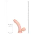 RealRock - dubultas blīvuma reālistisks vibrators (ķermeņa krāsas) - 18 cm