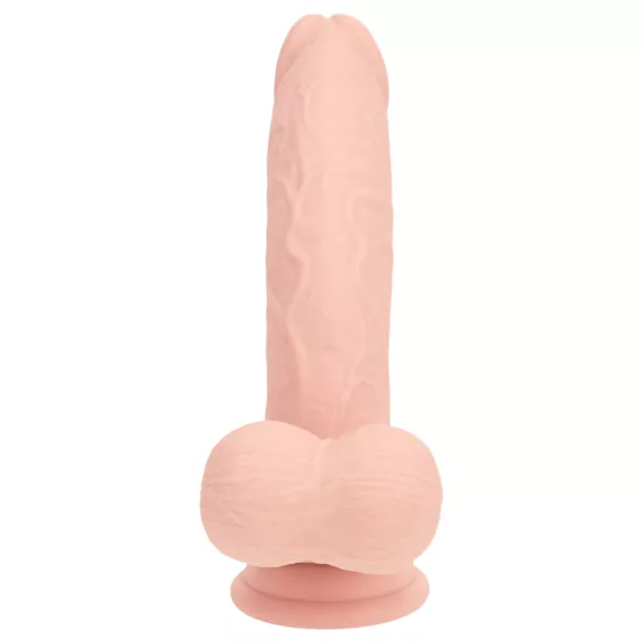 RealRock - dubultas blīvuma reālistisks vibrators (ķermeņa krāsas) - 18 cm