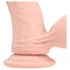 RealRock - dubultas blīvuma realistisks vibrators (ķermeņa krāsas) - 20 cm