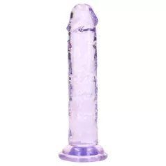   RealRock - reālistisks dildo ar piesūcekni (violets) - 12,7 cm
