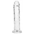 RealRock - dzīvībai līdzīgs dildo ar piesūcekni (caurspīdīgs) - 12,7 cm