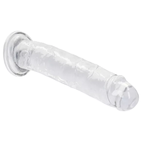 RealRock - dzīvībai līdzīgs dildo ar piesūcekni (caurspīdīgs) - 12,7 cm
