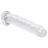 RealRock - dzīvībai līdzīgs dildo ar piesūcekni (caurspīdīgs) - 12,7 cm