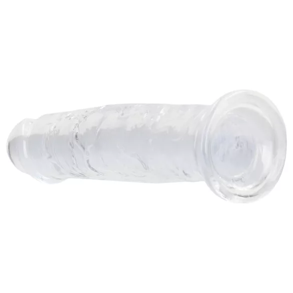 RealRock - dzīvībai līdzīgs dildo ar piesūcekni (caurspīdīgs) - 12,7 cm