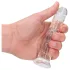 RealRock - dzīvībai līdzīgs dildo ar piesūcekni (caurspīdīgs) - 12,7 cm