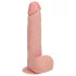 RealRock - vibrators ar piesūcekni naturāls 18cm