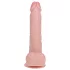 RealRock - vibrators ar piesūcekni naturāls 18cm