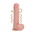 REALROCK griežamais vibrators - dabisks (20,5cm)