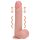 RealRock - piesūcekņa vibrators lökējošs dabīgs 20,5cm