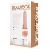 REALROCK - dabīgs piesūcekņa vibrators (20,5 cm)