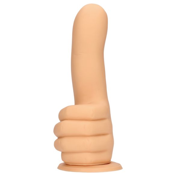 S-Line - īkšķa forma dildo (dabīgs)