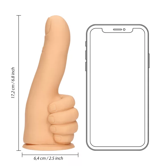 S-Line - īkšķa vibrators (dabisks)
