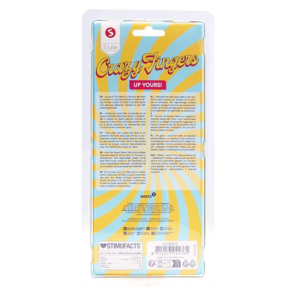 S-Line - dildo pirksta forma naturālas krāsas