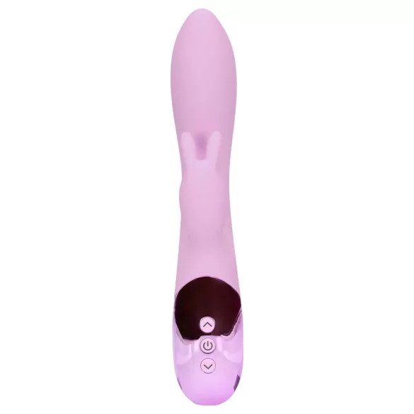 Loveline - akumulatora, zaķīša klitora stimulatora vibrators (rozā)