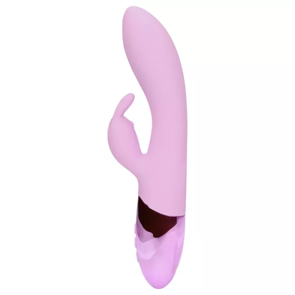 Loveline - akumulatora, zaķīša klitora stimulatora vibrators (rozā)