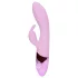 Loveline - akumulatora, zaķīša klitora stimulatora vibrators (rozā)